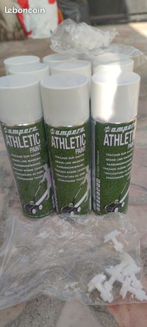 Aérosols pour gazon Ampere Athletic Blanc 500 mL