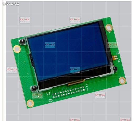 Afficheur graphique distributeur automatique Necta