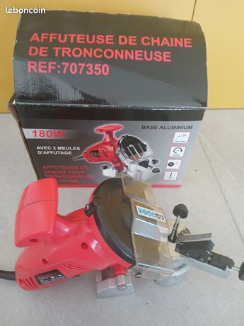 Affuteuse de chaines de tronconneuse