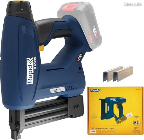 Agrafeuse-cloueuse sans fil Rapid BTX606 18V