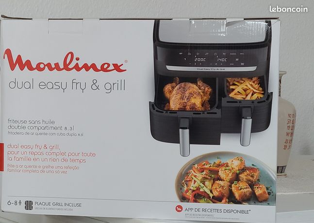 Air fryer - 8 programmes - 52L + 31L