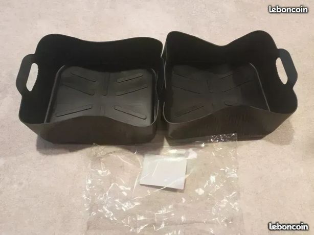 Air fryer Bac silicone protection haut 8cm larg 17.5cm long 20cm 14e sur