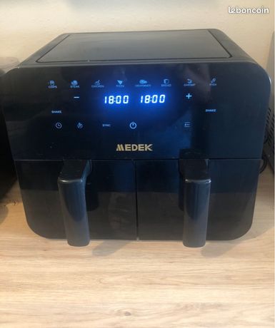 Air fryer Medek 2 compartiments