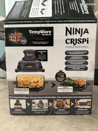 Air Fryer modulaire en verre Ninja CRISPi Cyber Space