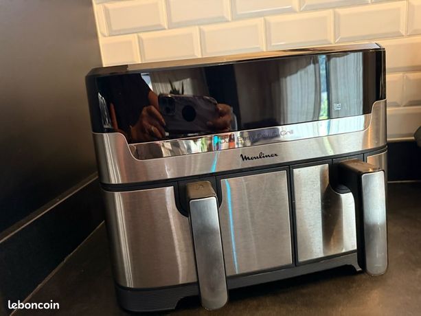 Air frayer moulinex dual easy fry