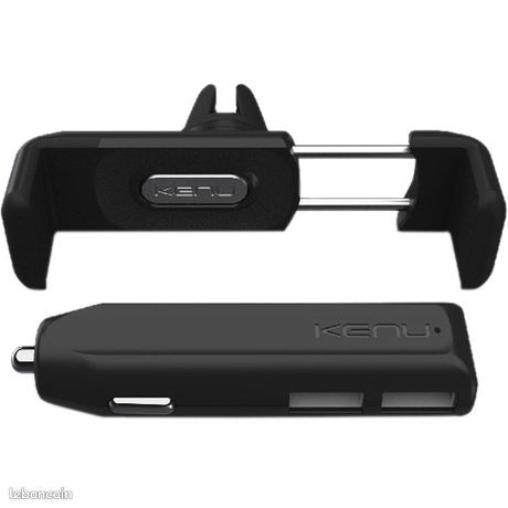 AIRFRAME + CAR KIT - Noir Support voiture 6"+ chargeur