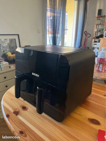 Airfryer MEDEK 2 cuves 9 Litres