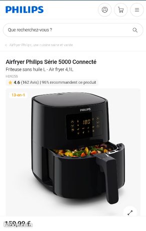 AirFryer PHILIPS 4,1L CONNECTÉ