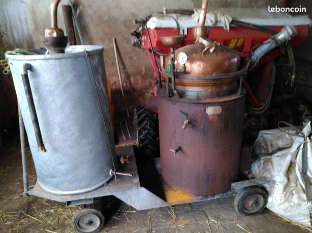 Alambic 100l bain marie