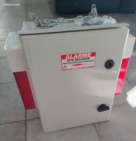Alarme chantier hangard...autonome