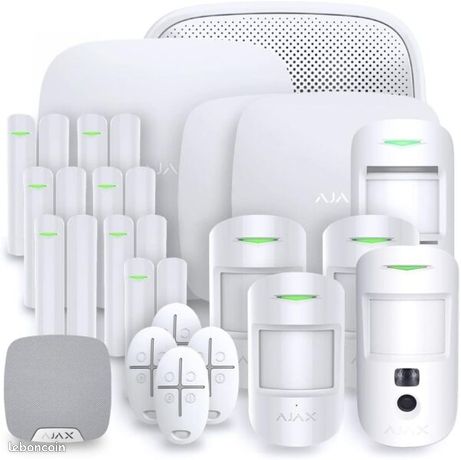 Alarme intrusion maison avancé Ajax Hub 2 pour la sécurité