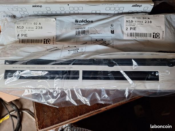 ALDES Kit d'entrée d'air hygroréglable EHB2 6-44m/h blanc