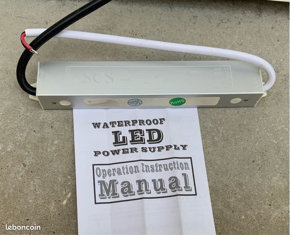 Alimentation 12v étanche