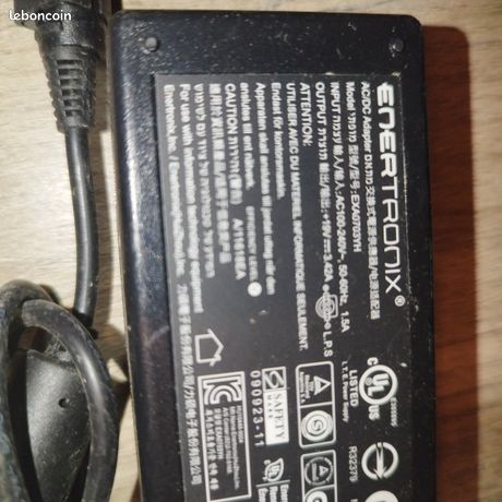 Alimentation ENERTRONIX 19V EXA1205CH