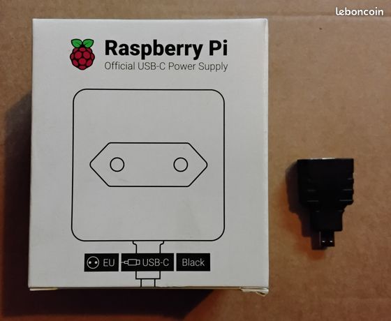 Alimentation et adaptateur pour RASPBERRY PI 4