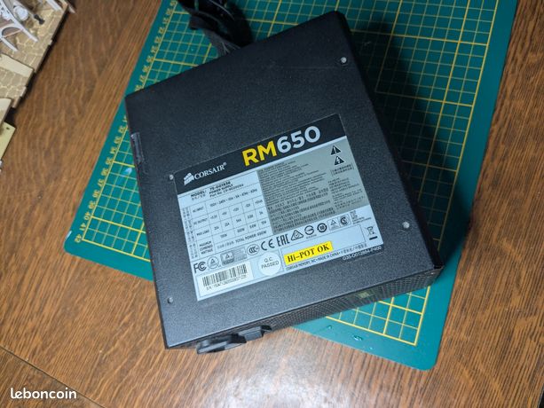 Alimentation Corsair RM650 Gold