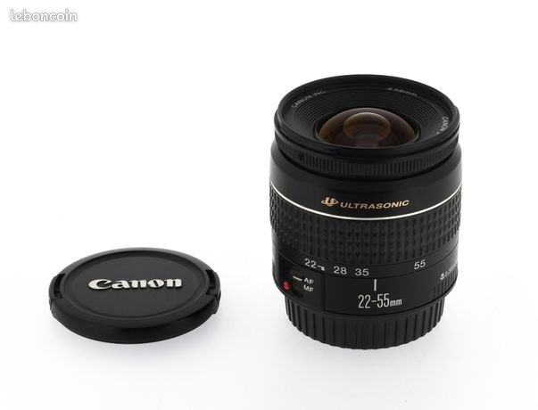 Alsace-photo Canon zoom lens EF 22-55 mm f 4-5.6 USM numéro 1800555 co atible Canon 5D