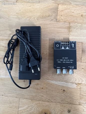 Ampli 2x100W Petit format + alim