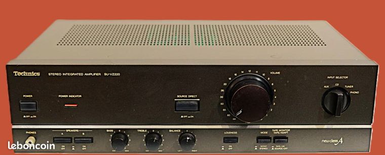 AMPLI TECHNICS SU-VZ- 220 / Bon Fonctinnement Demonstration & par Leboncoin