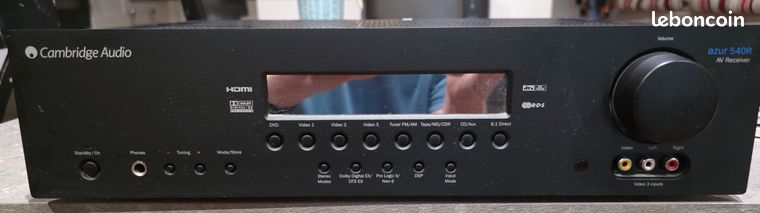 Ampli audio Cambridge AZUR350R (V3 HDMI)