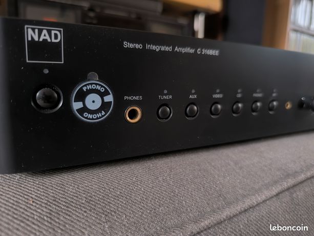 Amplificateur Hi-Fi NAD C316 V2 Noir Graphite