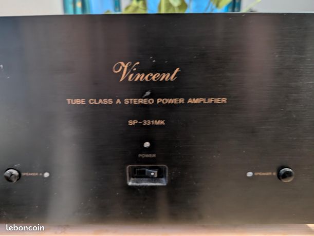 Amplificateur vincent sp 331 MK