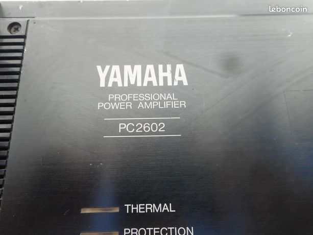 Amplificateur Yamaha PC2602 vintage pour connaisseurs