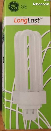 Ampoule fluocompacte GE LongLast Biax T/E 26W GX24q-3