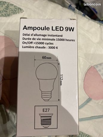 Ampoule led 9w