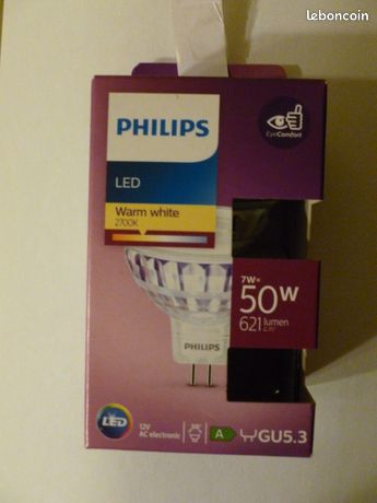 Ampoule Led blanc Chaud GU5.3/ 50w
