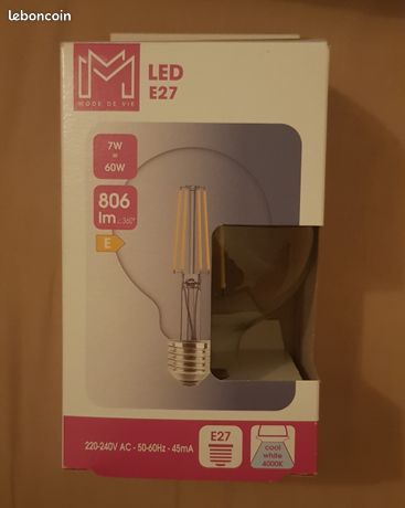 Ampoule LED E27 cool white