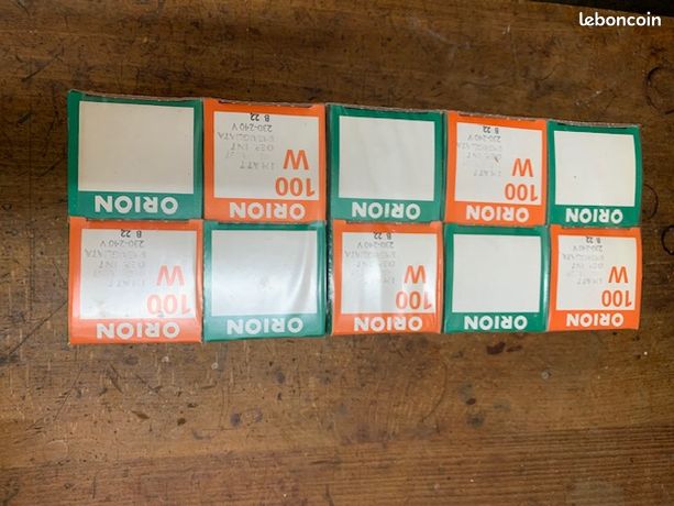 Ampoules ORION Standard B22 100w 230-240v