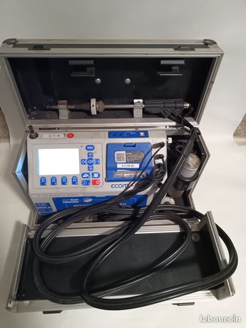 Analyseur de Combustion Ecom EN2 Pour Chaudière Domestique et Industrielle Gaz d'échappement