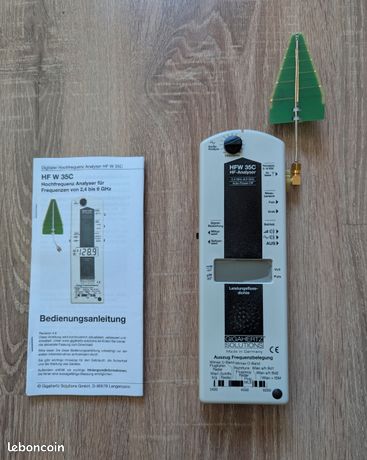 Analyseur haute fréquence Gigahertz Solutions HF W35C + antenne