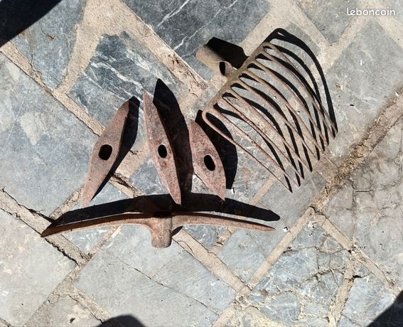 Ancien outillage de jardinage