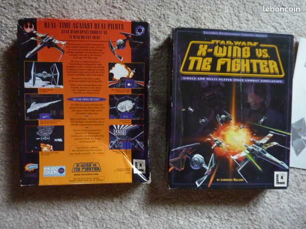 Ancienne boite vide de jeu PC