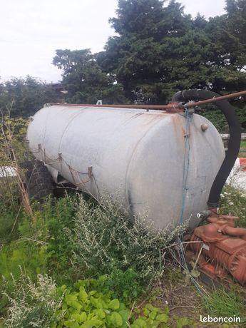 Ancienne tonne à lisier 6000 litres