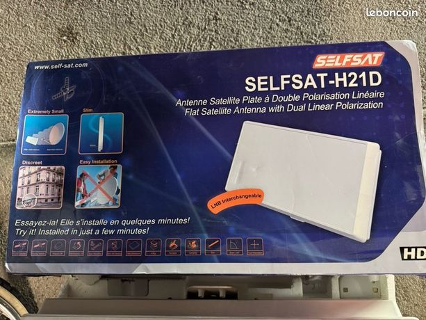 Antenne satellite compacte