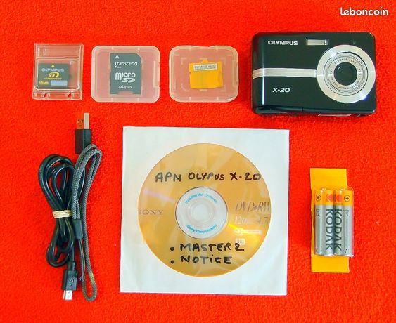 APN Olympus X-20 testé - Complet et prêt à l'emploi_2