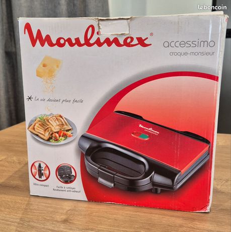 Appareil à croque-monsieur Moulinex