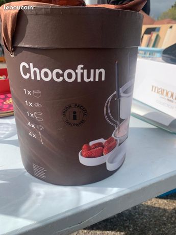 Appareil à fondue a chocolat