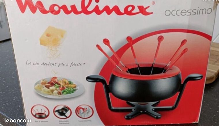 Appareil à fondue pour 6 pers