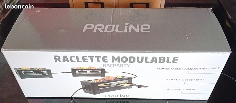 Appareil à raclette 2 personnes