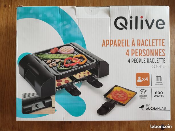 Appareil à raclette 4 personnes jamais servi