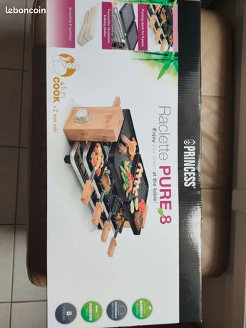 Appareil à raclette 8 personnes