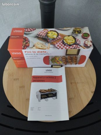 Appareil à Raclette Duo 2 Personnes