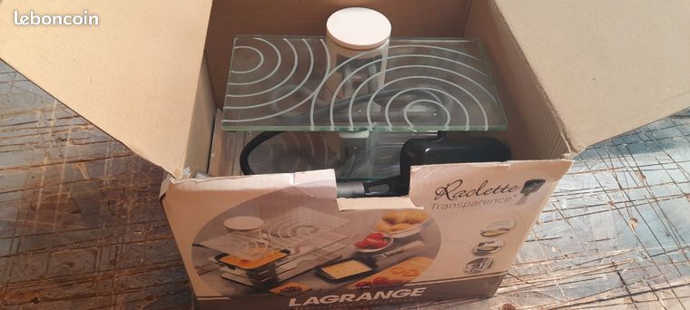 Appareil a raclette duo