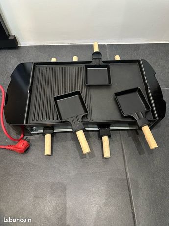 Appareil à raclette et gril Mandine 8 personnes