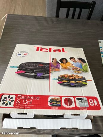 Appareil à raclette et grill tefal
