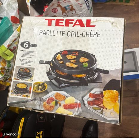 Appareil à raclette-gril-crêpe Tefal